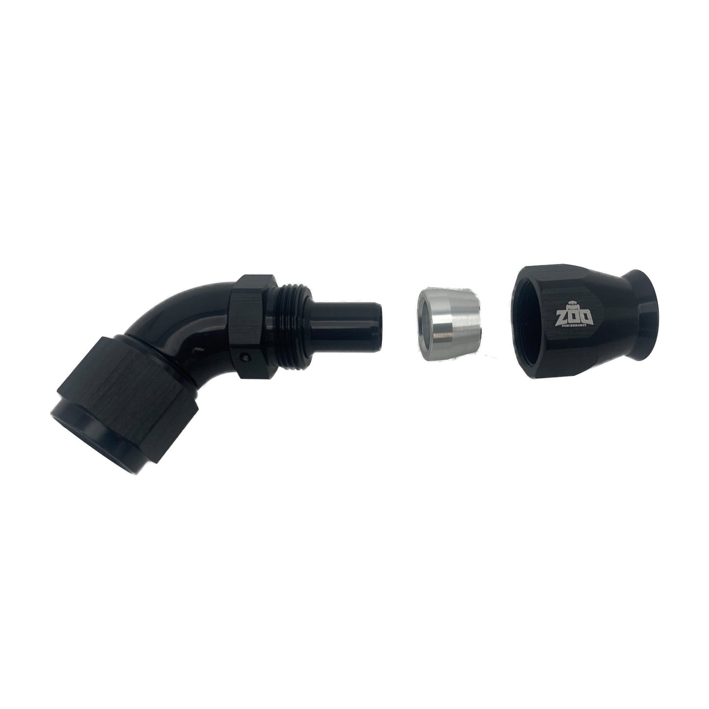 200 Series PTFE 60 Deg Hose Ends (Teflon)
