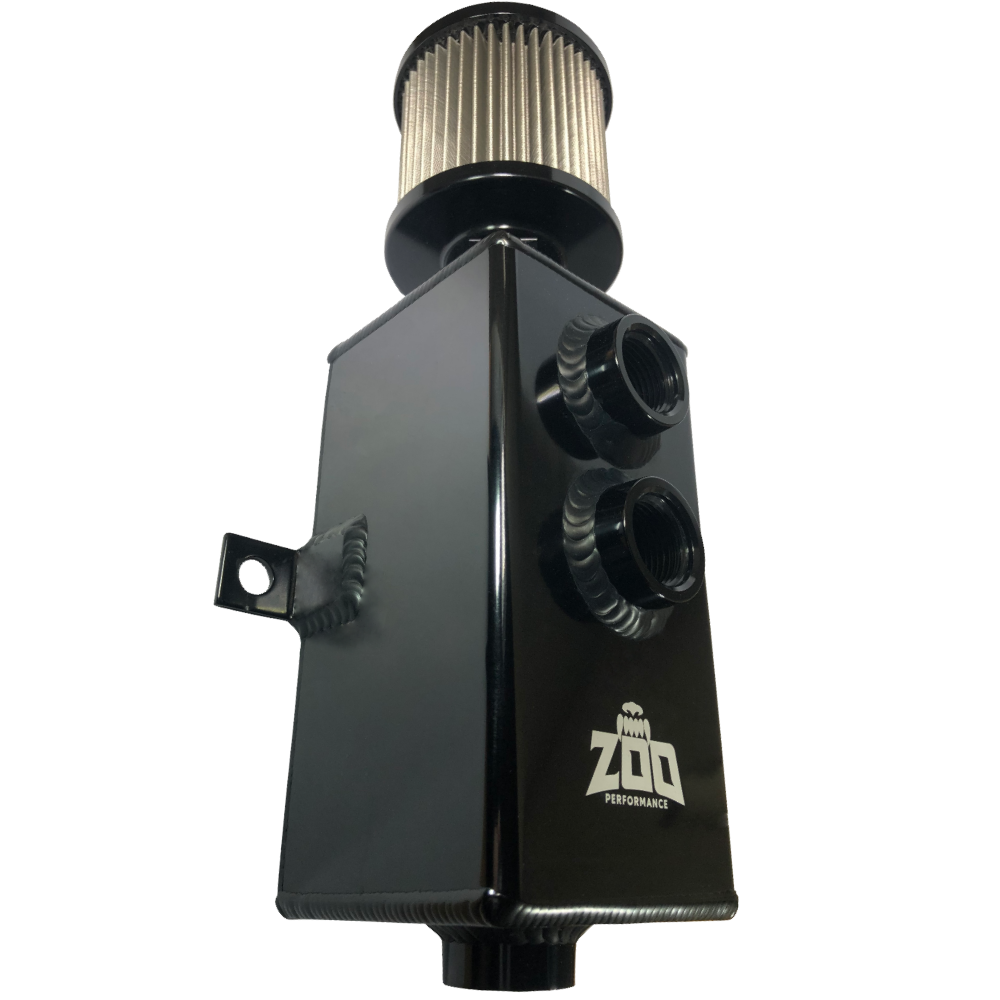 1 Litre Aluminium Catch Cans with drain tap