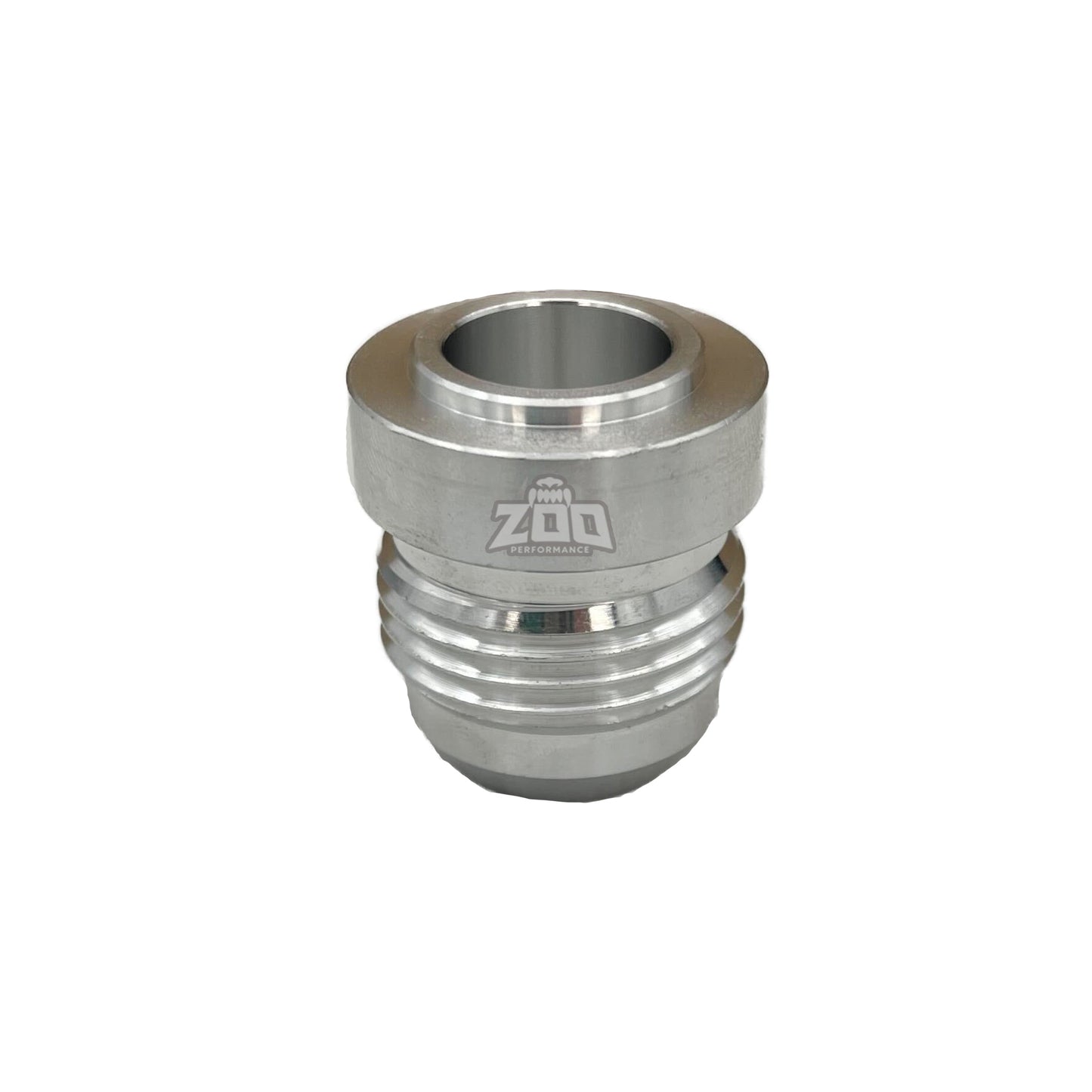 '-AN Weld on Male Bung - Aluminium (Circle Head)