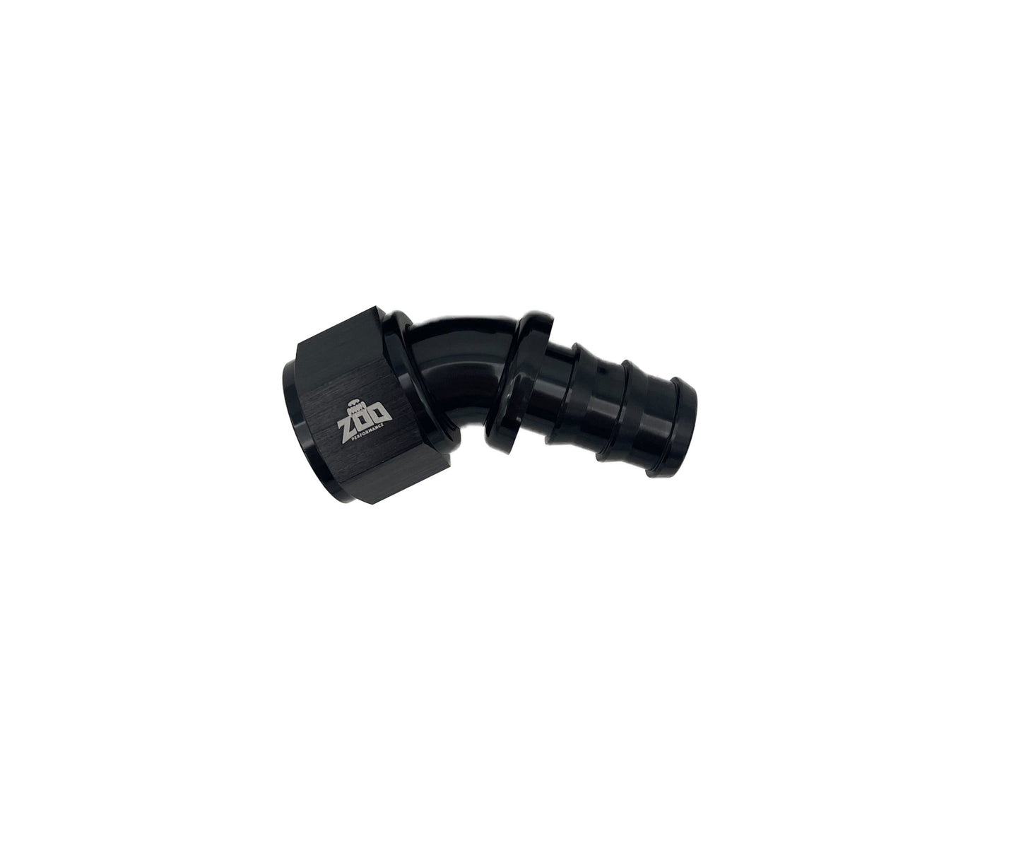 400 Series 45 Deg Hose Ends (Push Lock)