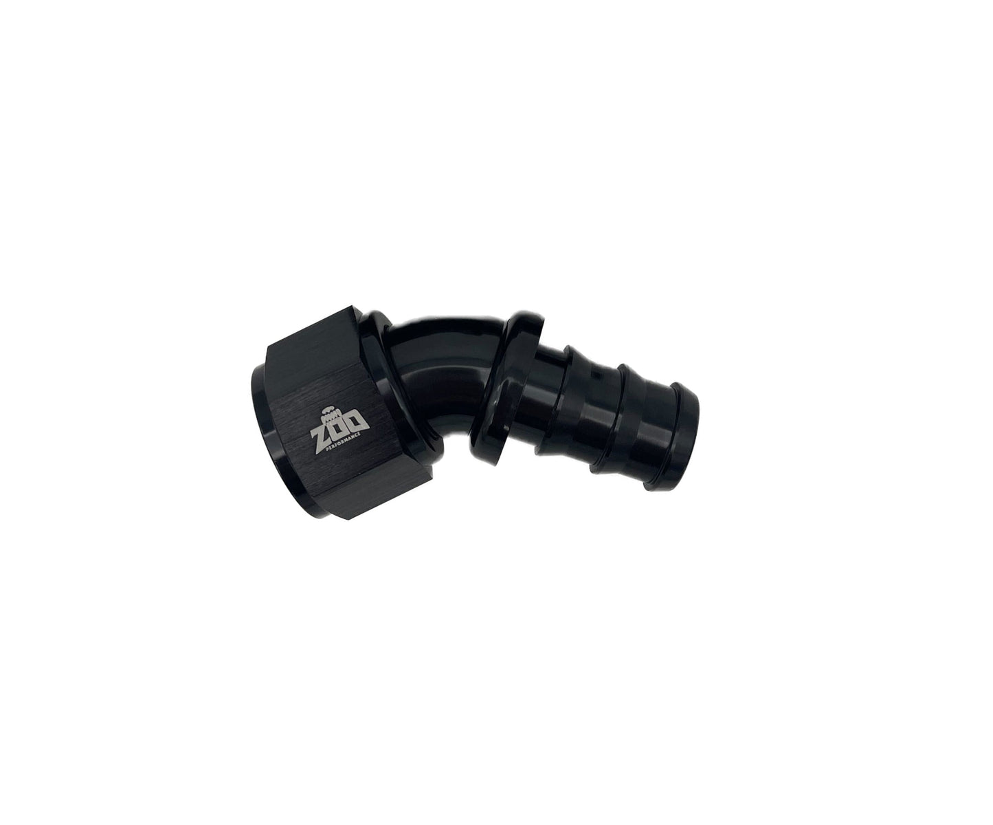 400 Series 45 Deg Hose Ends (Push Lock)