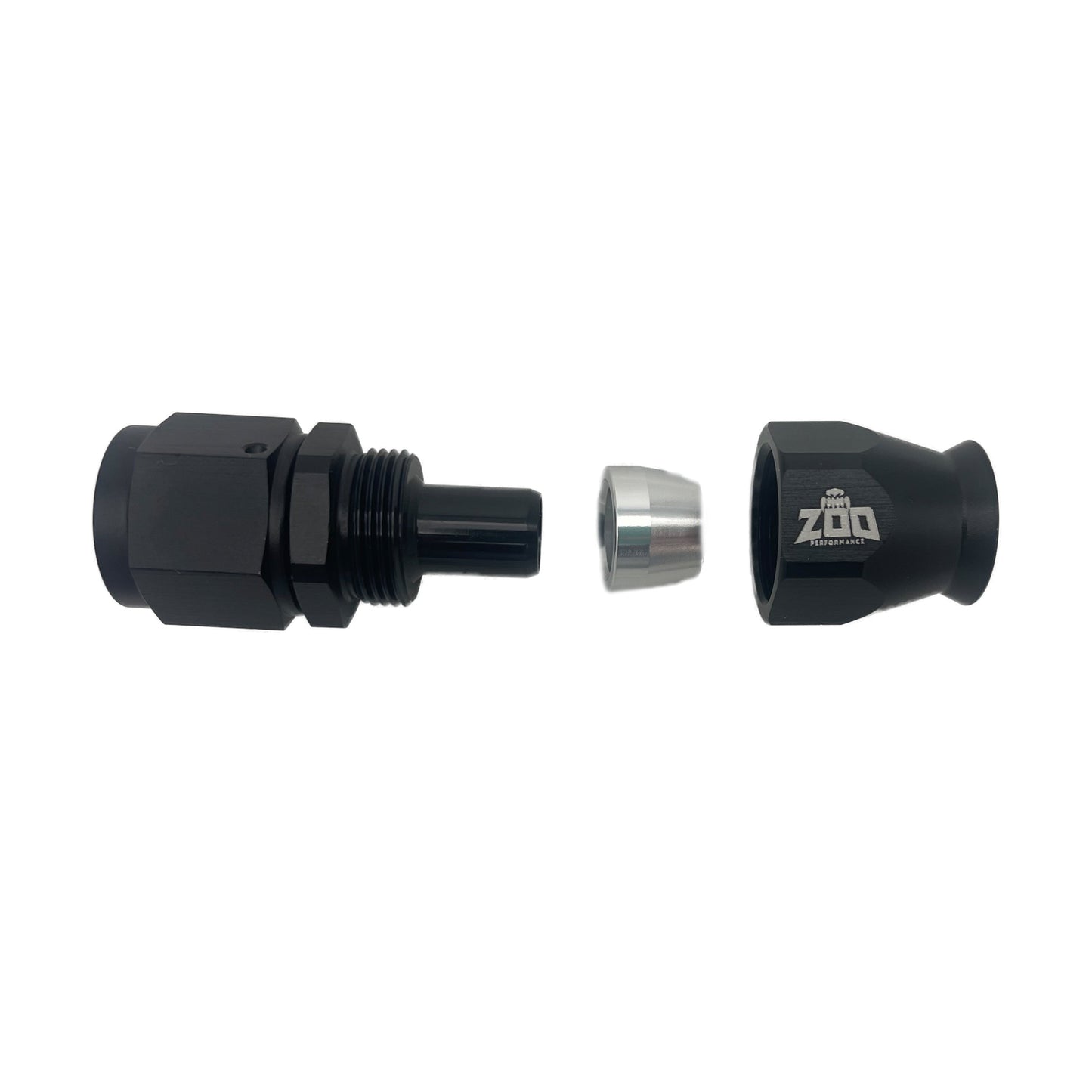 200 Series PTFE Straight Hose Ends (Teflon)