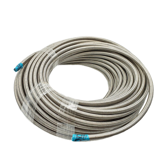 200 Series PTFE (Teflon) Hose - Stainless Steel Braid