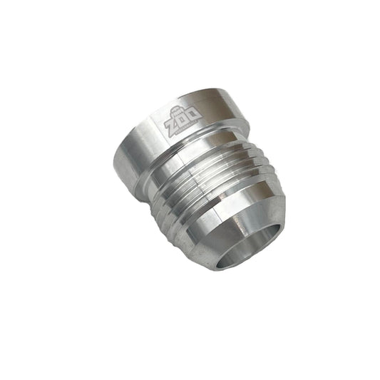 '-AN Weld on Male Bung - Aluminium (Circle Head)